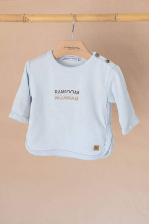 Maglia con logo Water Blue Bamboom