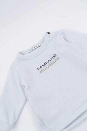 Maglia con logo Water Blue Bamboom