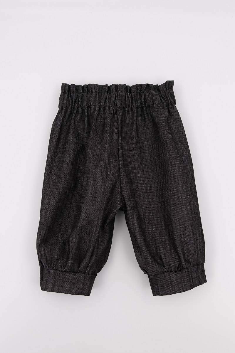 Pantalone a caramella bimba Dark Grey Bamboom