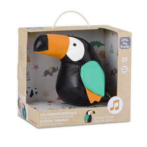 Pupazzo musicale Giovanni il Tucano Little Big Friends
