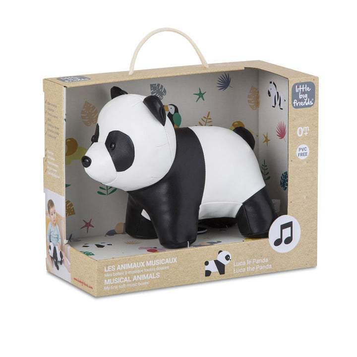 Pupazzo musicale Luca il Panda Little Big Friends
