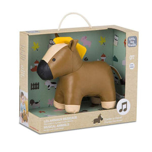 Pupazzo musicale Carlo il Cavallo Little Big Friends