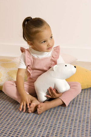 Pupazzo musicale Natale l'Orso Bianco Little Big Friends