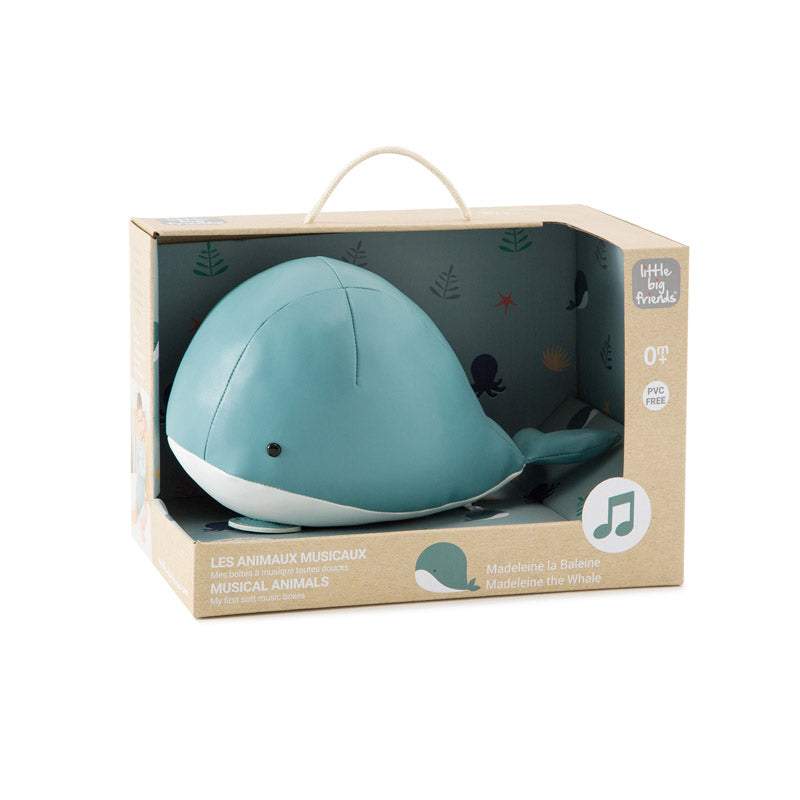 Pupazzo musicale Maddalena la Balena Little Big Friends