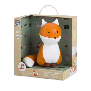 Pupazzo musicale Riccardo la volpe Little Big Friends