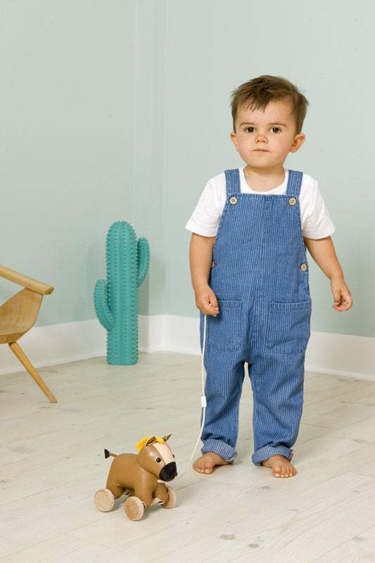 Pupazzo trainabile con ruote Carlo il Cavallo Little Big Friends