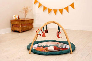Tappeto gioco con arco Foresta Little Big Friends