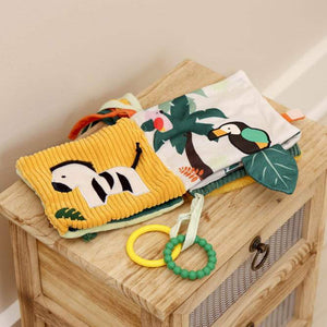 Libro di attività 2 in 1 Jungle Little Big Friends