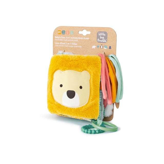 Libro di attività 2 in 1 Jungle Little Big Friends