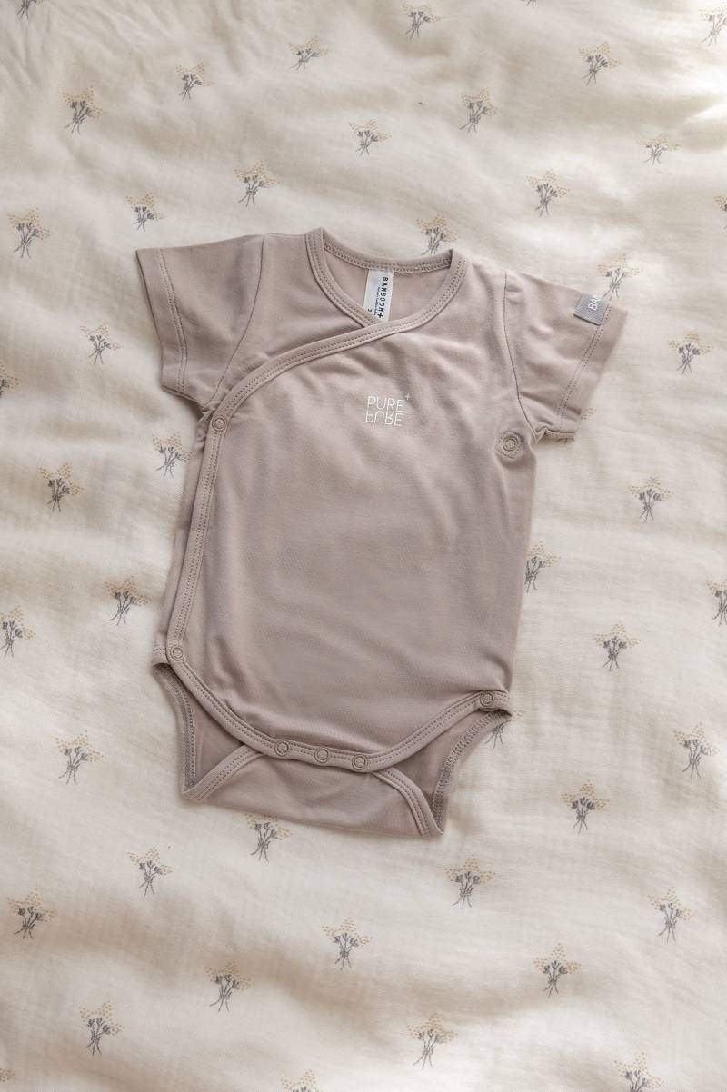 Body Maniche Corte Cammello 2 pz Bamboom