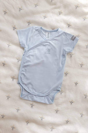 Body Maniche Corte Azzurro 2 pz Bamboom