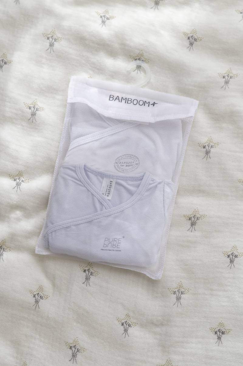 Body Maniche Corte Azzurro 2 pz Bamboom