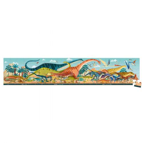 Puzzle Panoramico Dino 100 Pezzi Janod
