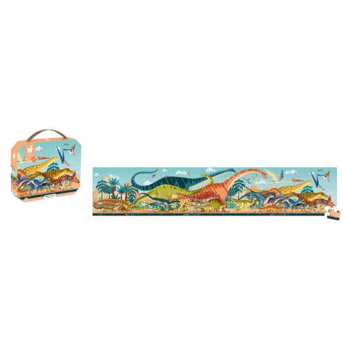 Puzzle Panoramico Dino 100 Pezzi Janod