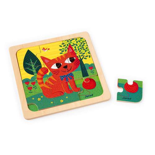 Confezione 3 Puzzle Tornado, Titus e Felix Janod