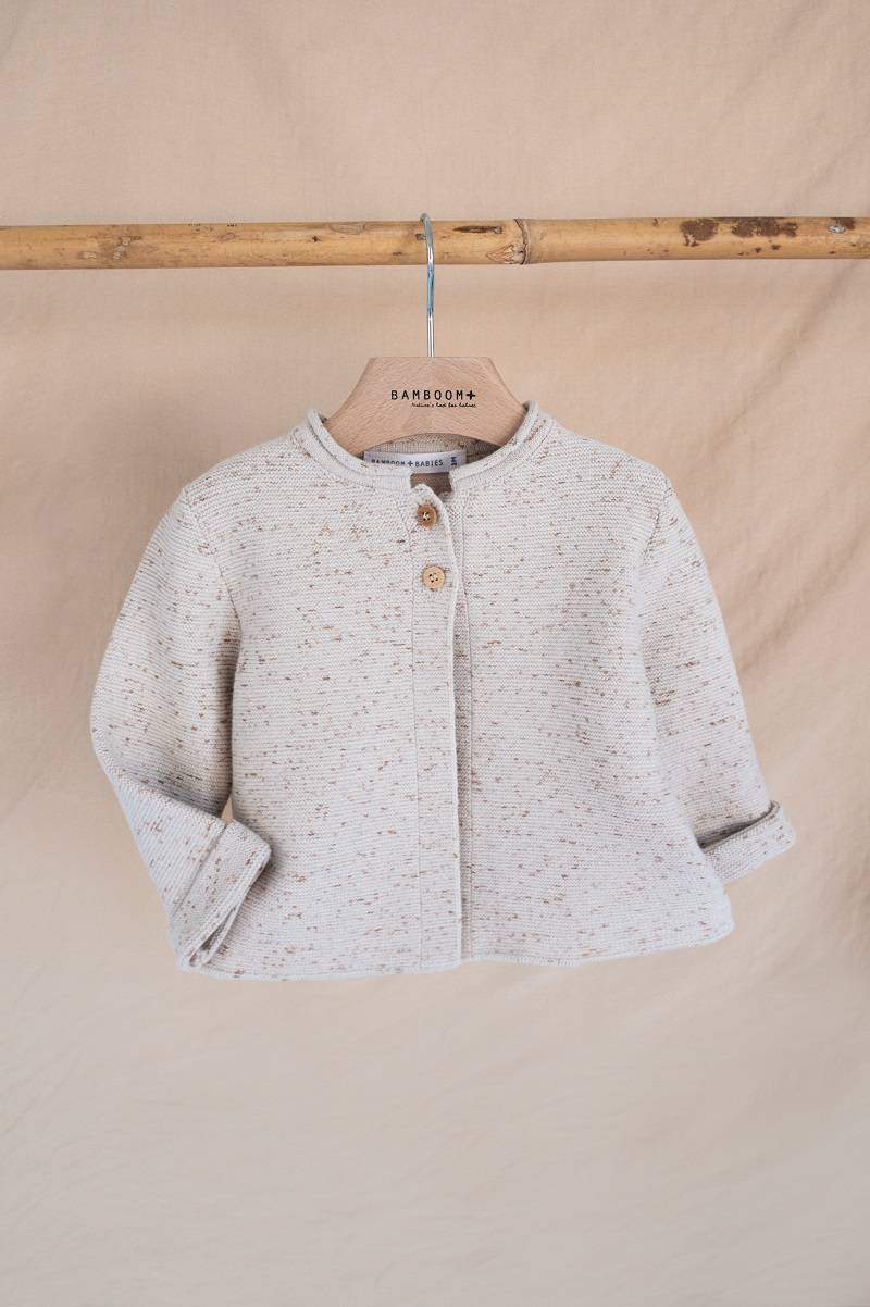 Cardigan girl Camel Bamboom