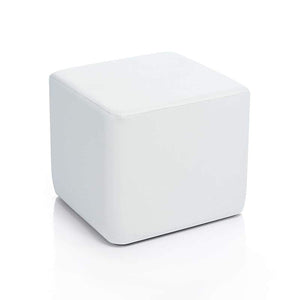 Pouf imbottito in tessuto per poltrona a dondolo Glam Alondra