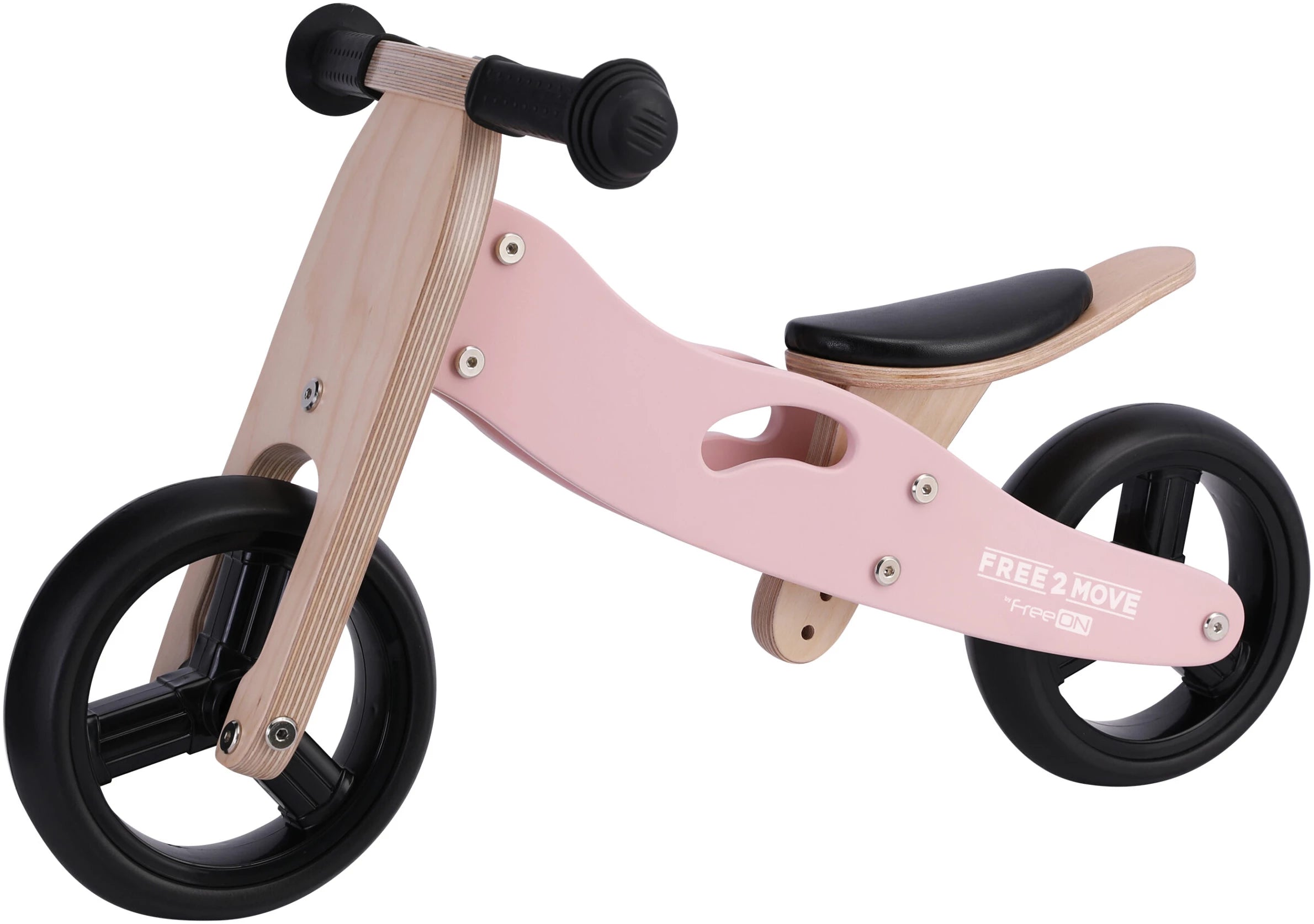 Triciclo in legno e bici senza pedali 2in1 Rider FreeON