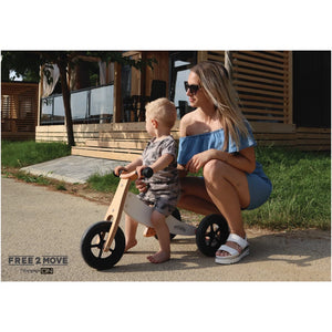 Triciclo e bici senza pedali 2in1 Rider plus FreeON