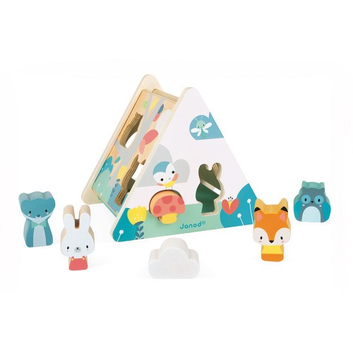 Gioco a Incastro in legno Janod Pure Shape