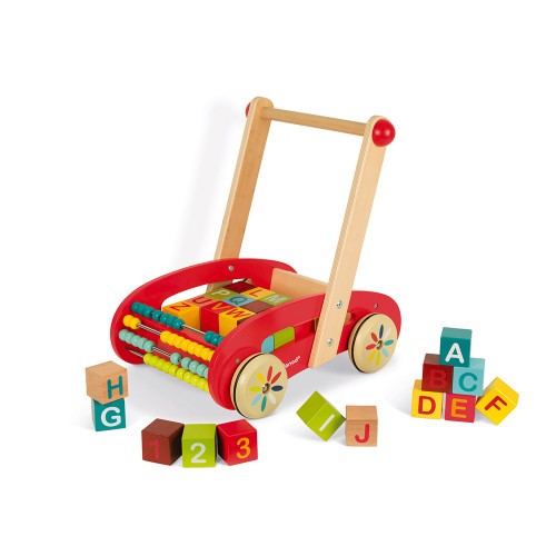 Carretto ABC Buggy Tatoo in legno Janod