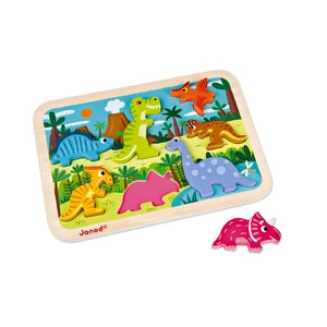 Chunky Puzzle Dinosauri Janod