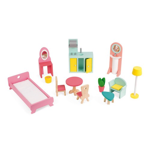 Maxi Casa delle Bambole in legno Happy Day Janod