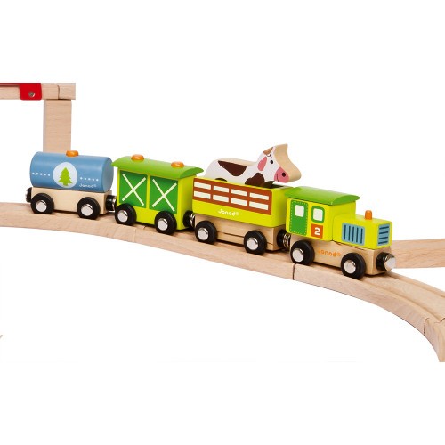 Story Treno Fattoria in legno Janod