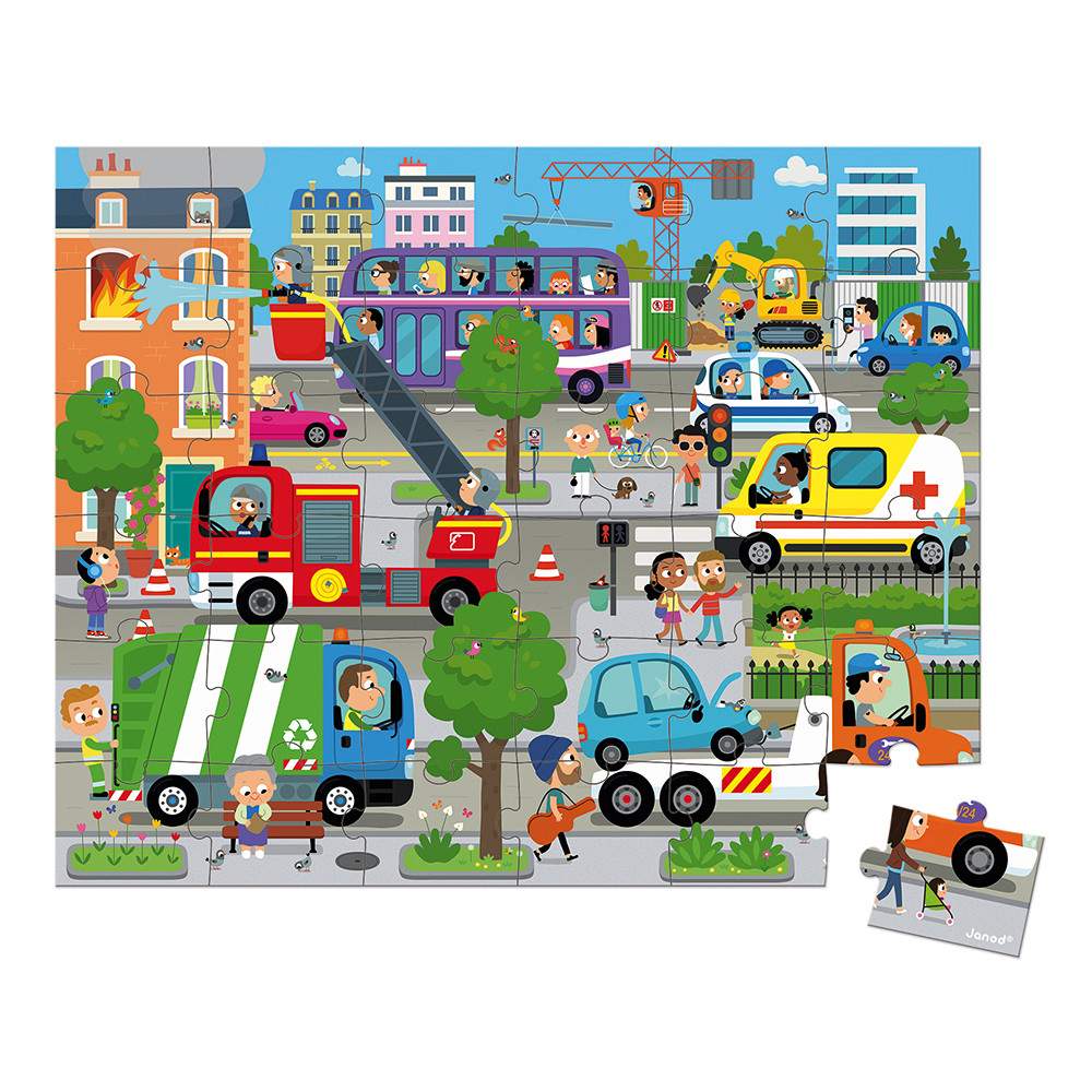 Puzzle 36 Pezzi Janod