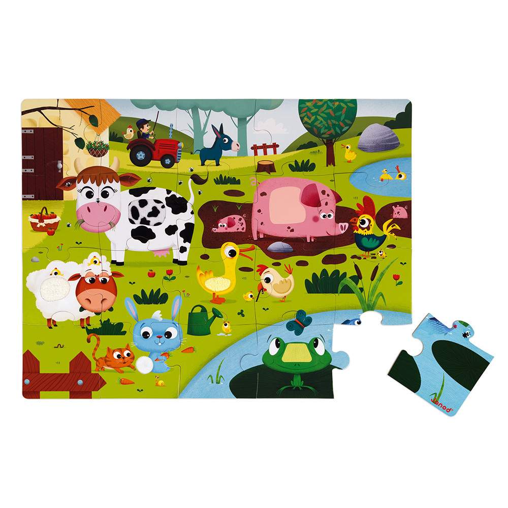 Puzzle Tattile Janod