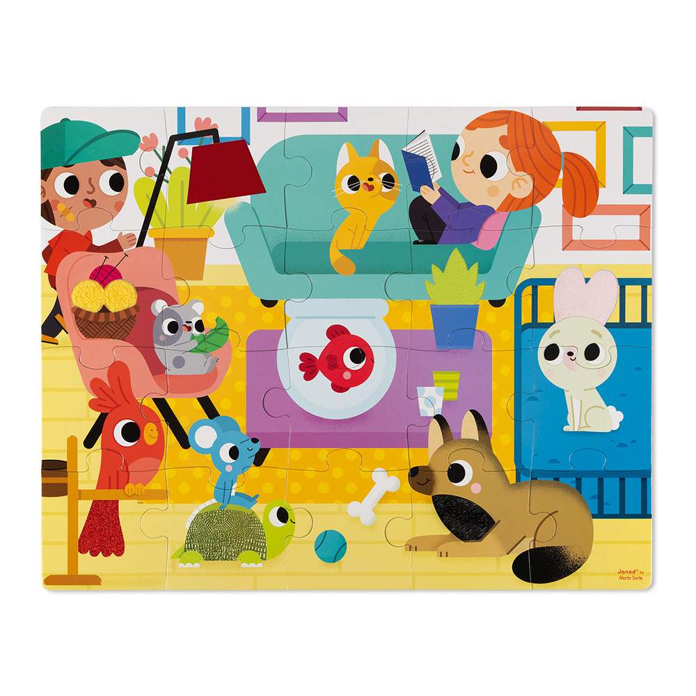 Puzzle Tattile Janod