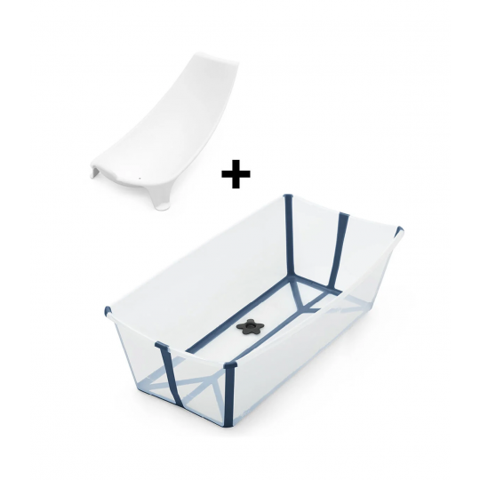 STOKKE - Vaschetta Da Bagno Flexi Bath Trasparente Pieghevole