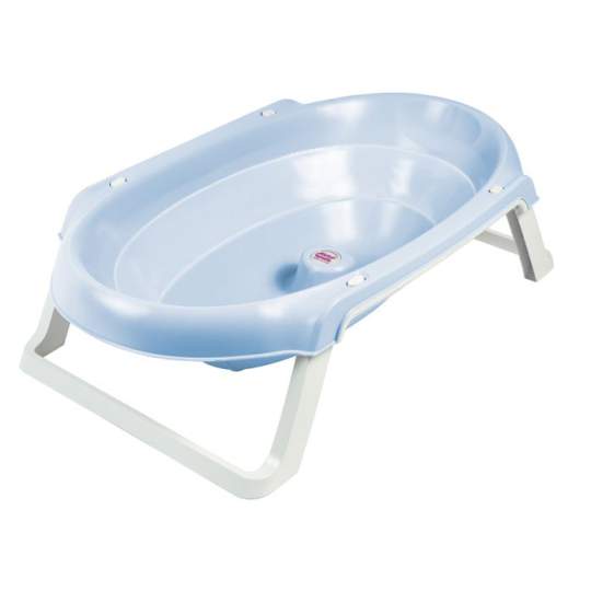 Okbaby 895 Onda Slim Vaschetta da Bagno Pieghevole Grigio