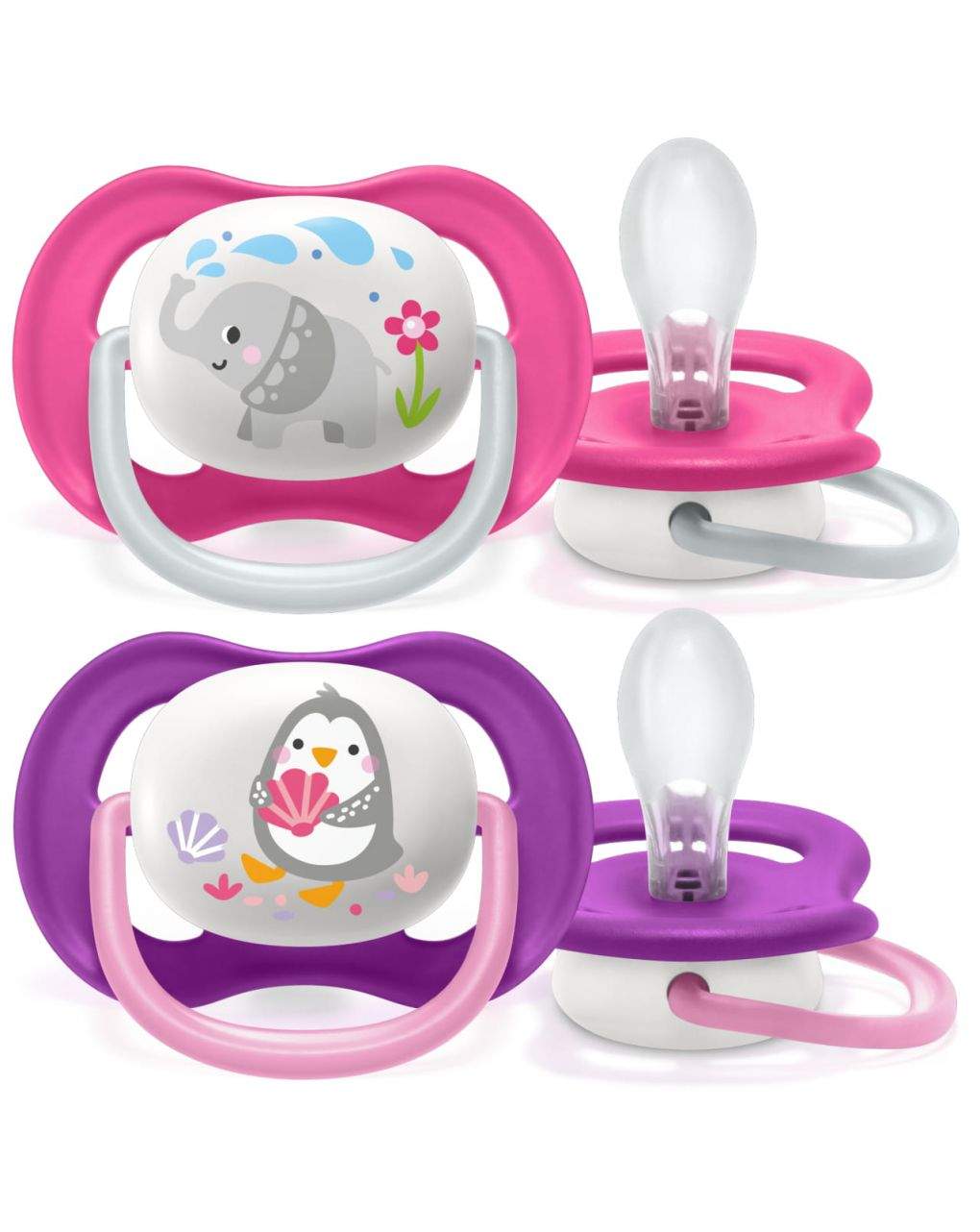 Succhietto Ultra Air 6-18m femminuccia Philips Avent