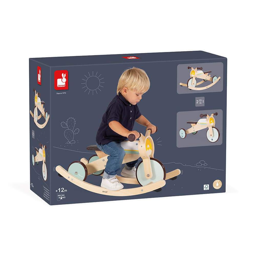 Triciclo A Dondolo 2in1 Janod