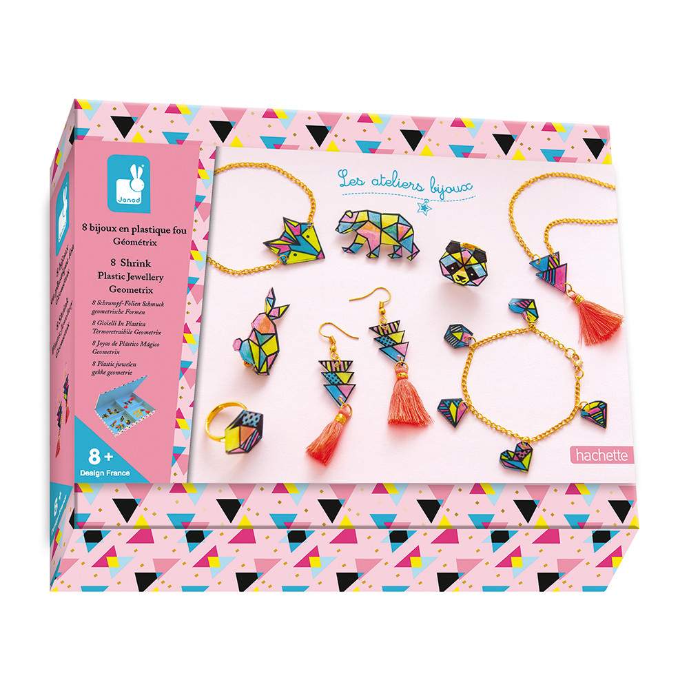 Gioielli In Plastica Termoretraibile Geometrix Janod