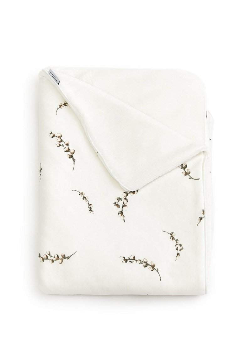 Coperta Lettino 140x100 Jersey Print + Spugna Peluche Bamboom