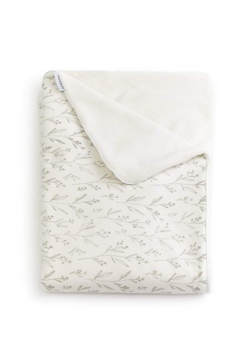 Coperta Lettino 140x100 Jersey Print + Spugna Peluche Bamboom