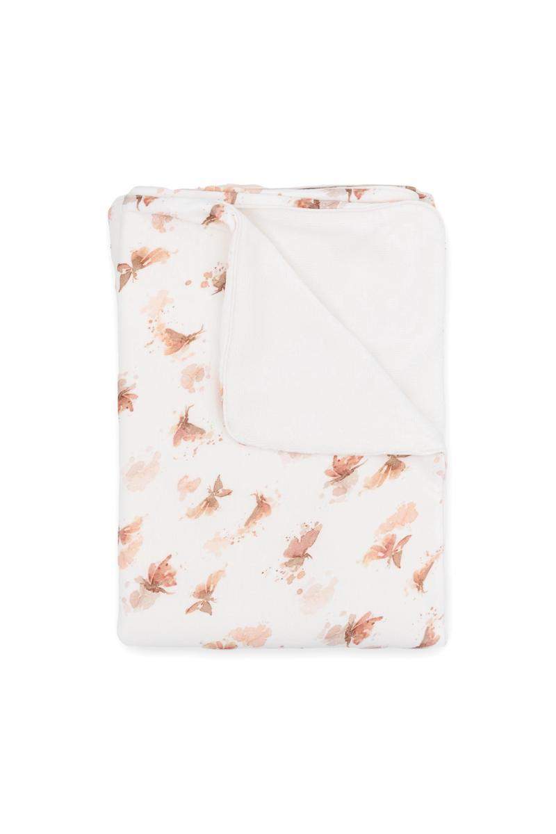 Coperta Lettino 140x100 Jersey Print + Spugna Peluche Bamboom