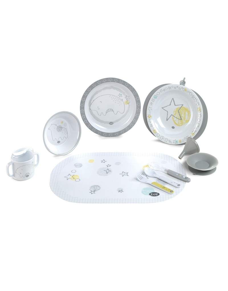 Set pappa con piatto termico Crockery Set Janè