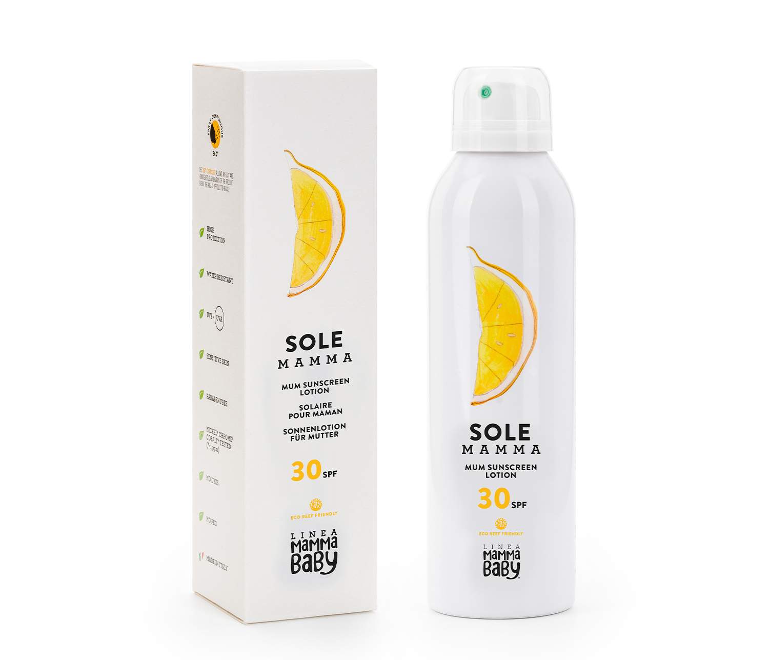 Crema solare SPF 30 Linea Mamma Baby 150 ml