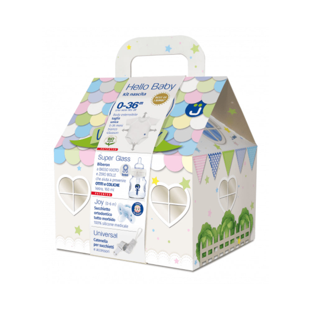 Set Regalo Neonato J BIMBI Kit Nascita Hello Baby