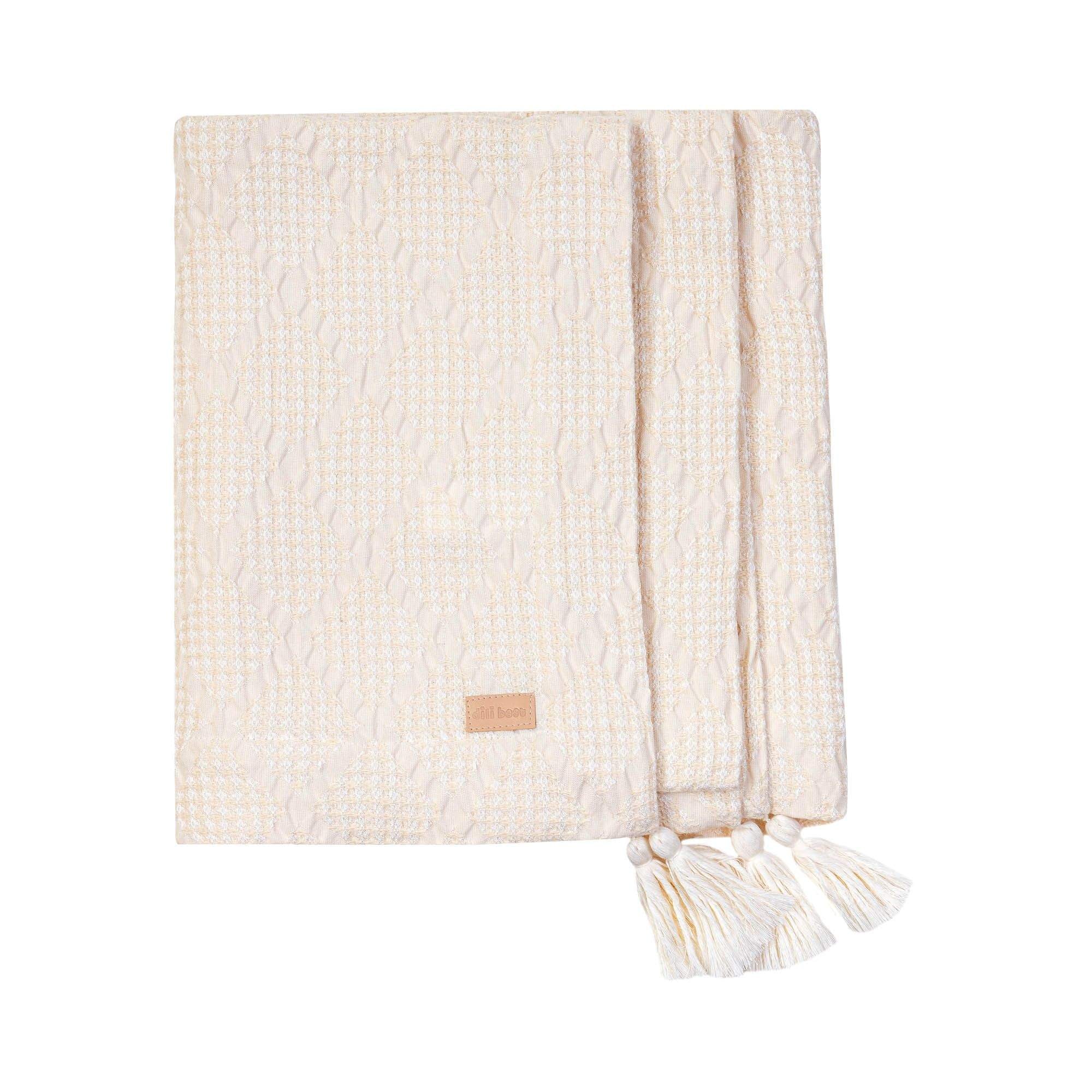 Copertina Lettino in Alga e Bamboo Seacell Natural Dili Best