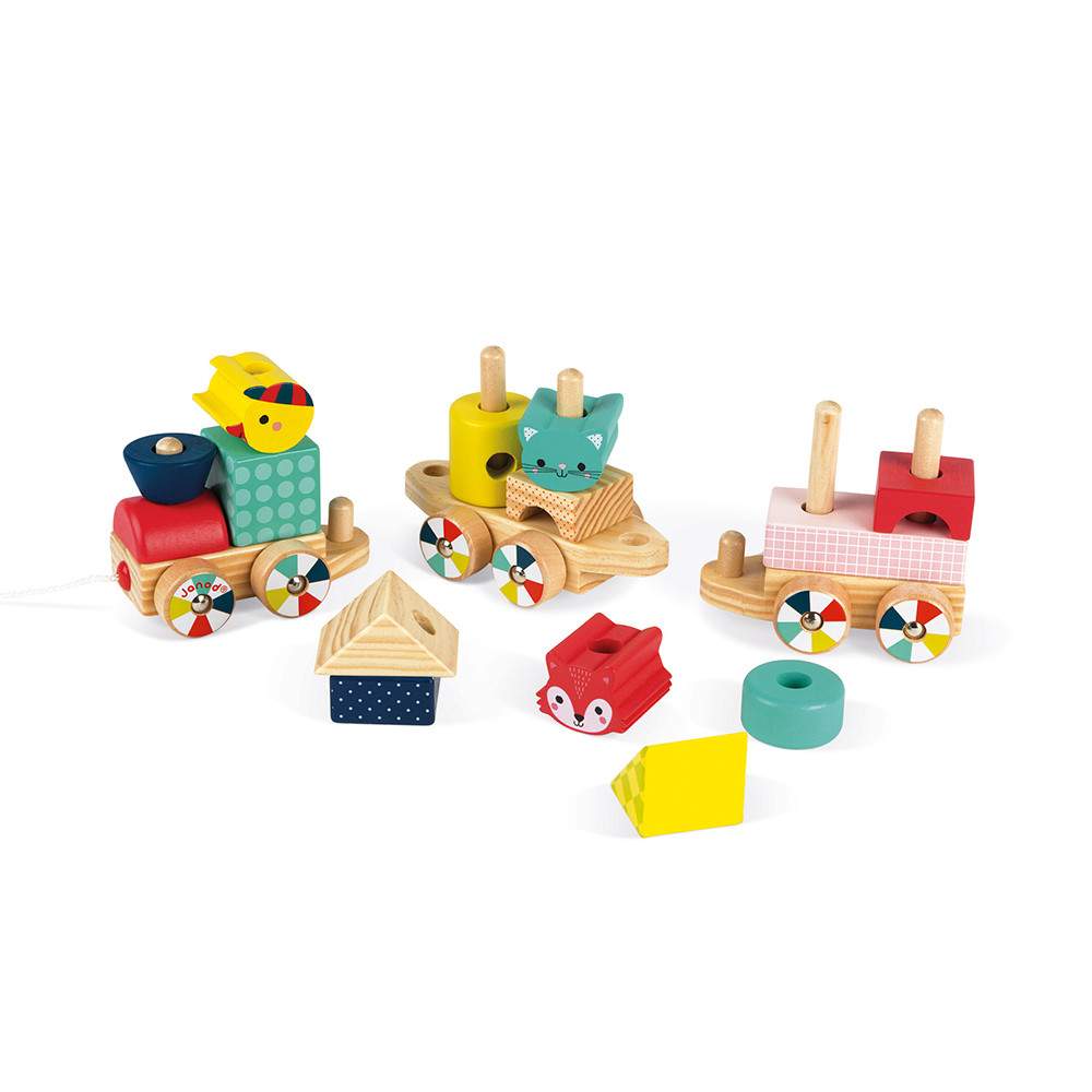 Treno in legno Baby Forest Janod