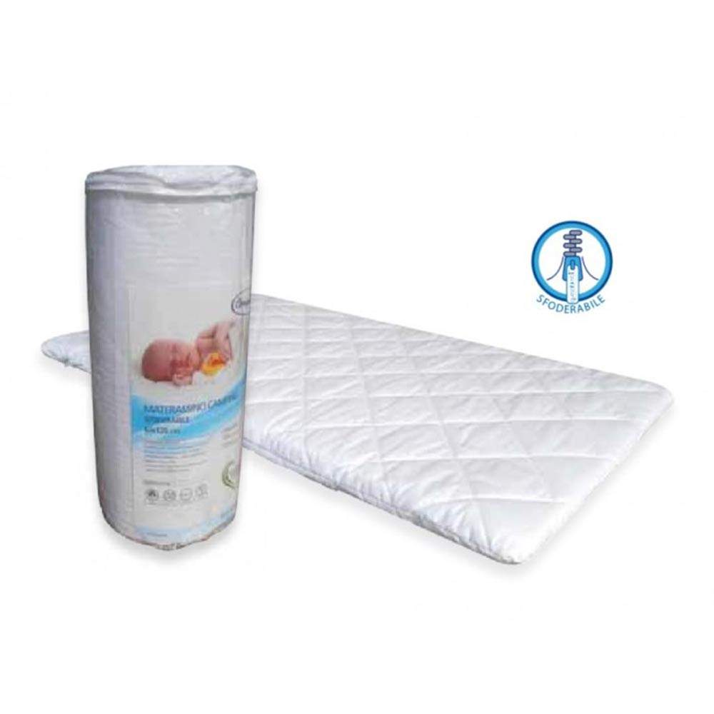 Materasso Lettino Camping Cotone Questibimbi