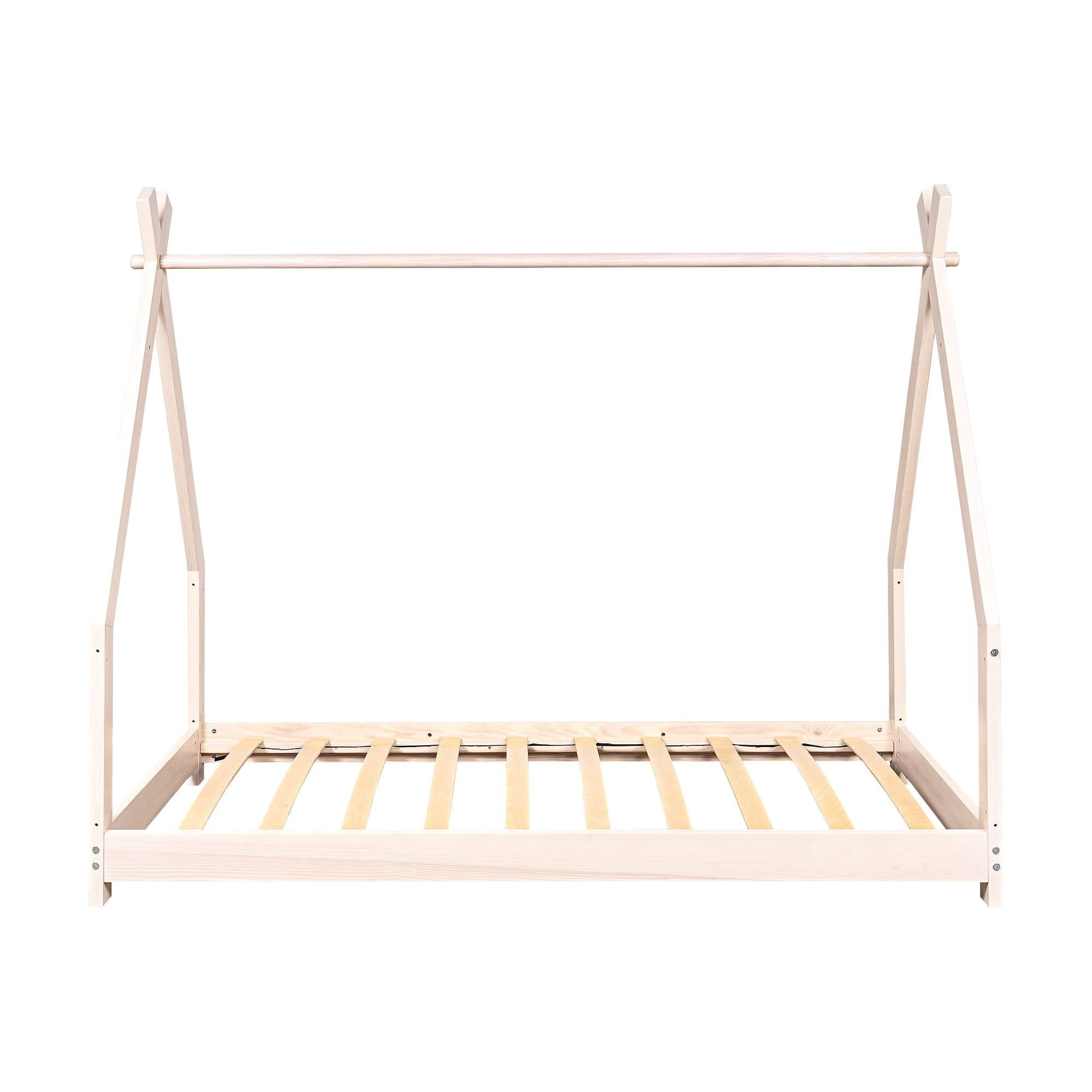 Lettino Junior Picci Montessori Legno Sbiancato