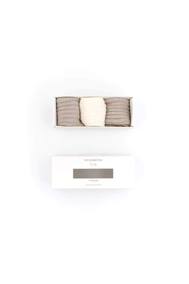 Gift Box Calze Spesse 3 Pezzi Bamboom