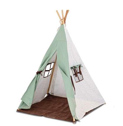 Tenda Gioco Teepee Montessori Moovie Cuoricini