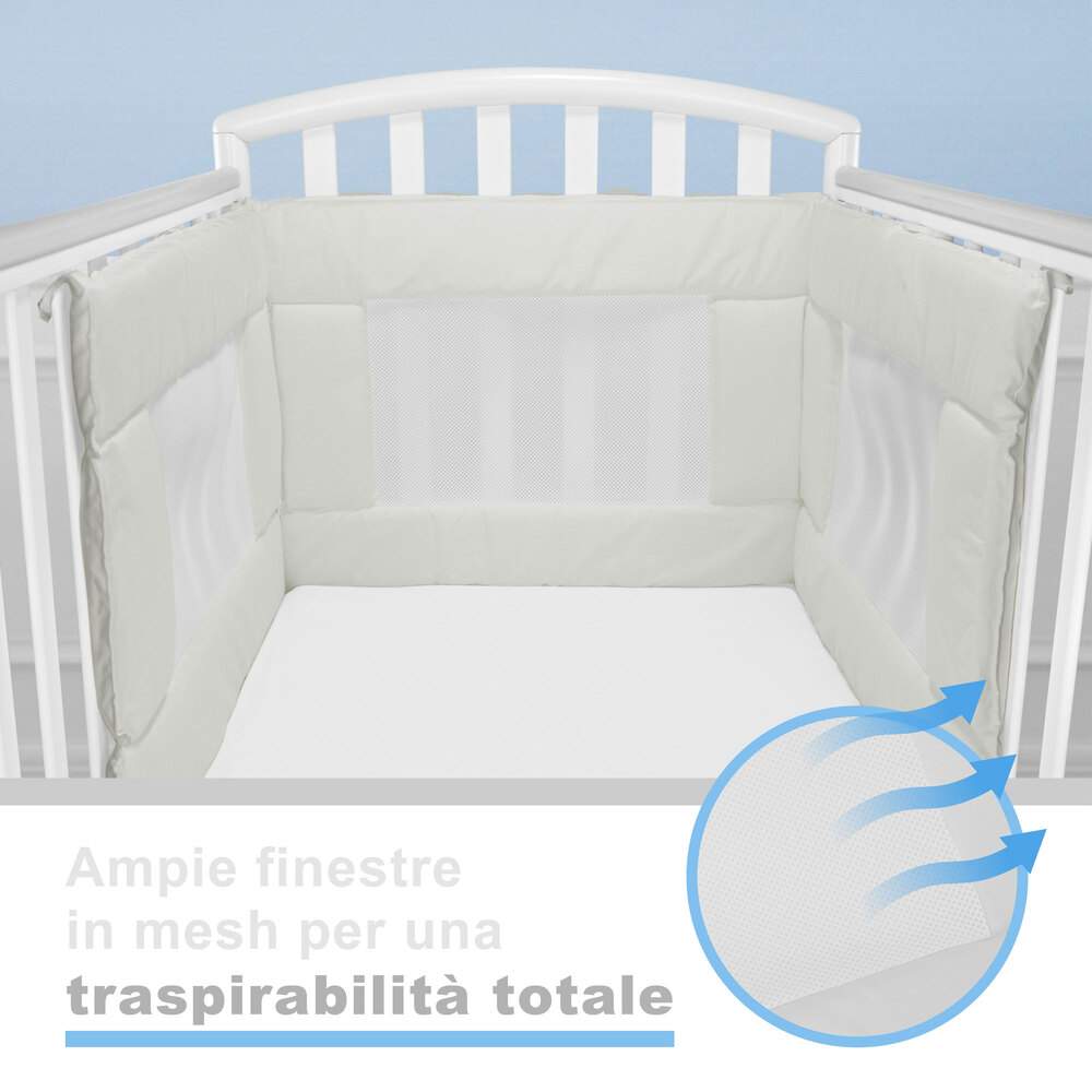 Paracolpi Lettino Air Mesh Baby Idea