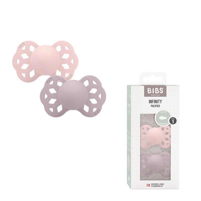 Set di 2 Ciucci Infinity Bibs